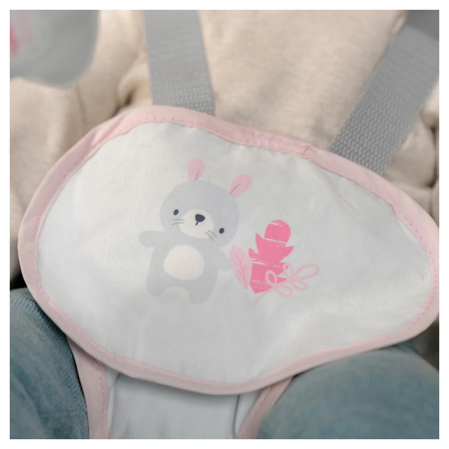 Ingenuity Keep Cozy 3-in-1 Grow with Me Bounce & Rock Seat - Lily