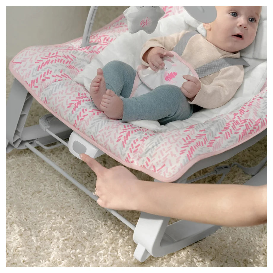 Ingenuity Keep Cozy 3-in-1 Grow with Me Bounce & Rock Seat - Lily