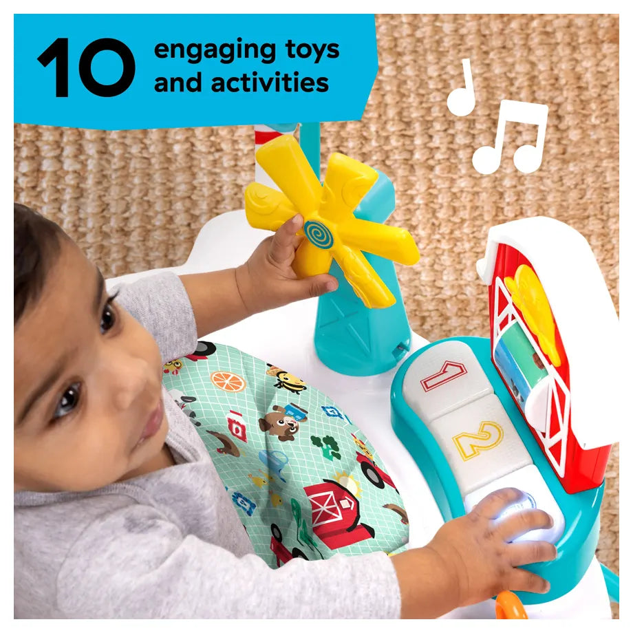Bright Starts Baby Einstein Jump & Learn Barnyard 2-in-1 Jumper