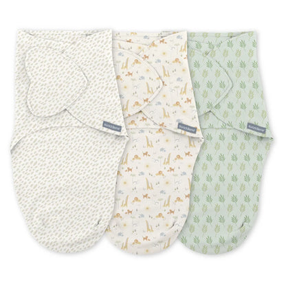 Ingenuity SwaddleMe Monogram Collection 0-3M (Safari Swaddle)