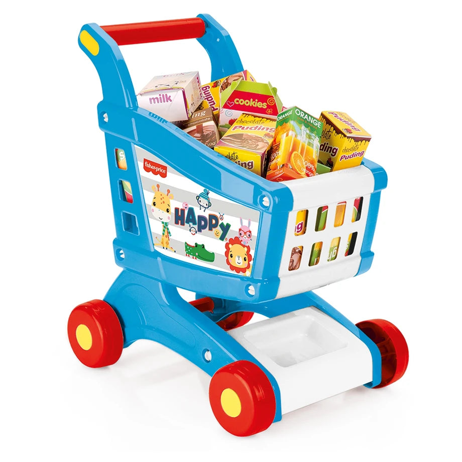 Dolu Fisher Price Shopping Cart With Accessories