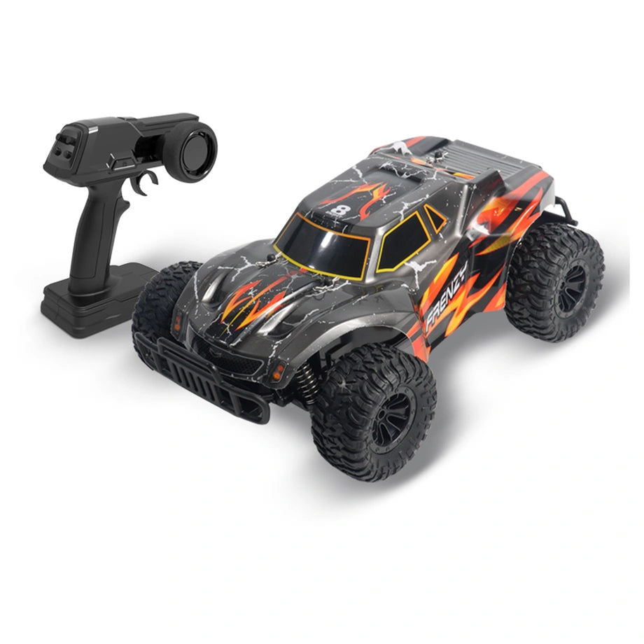 Sam Toys Range Rider Afterglow High Speed RC Truck (1:16, Black/Orange)