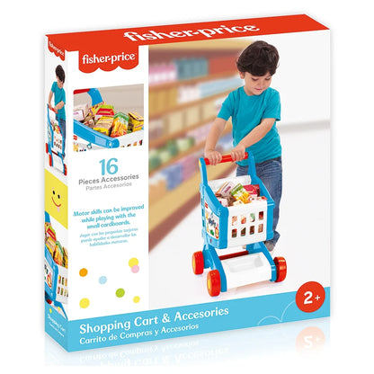 Dolu Fisher Price Shopping Cart With Accessories
