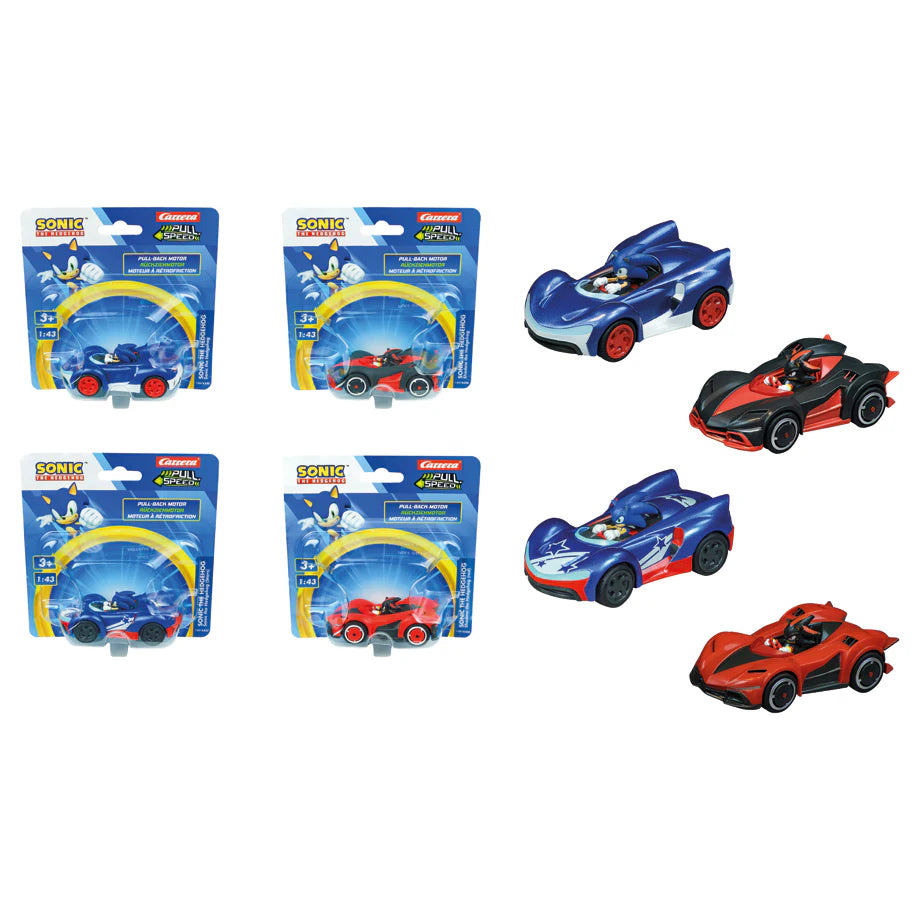 Carrera Pull N Speed Sonic Racing Blister