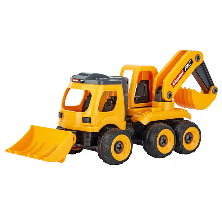 Carrera RC 1:18 First Backhoe Loader (Yellow)