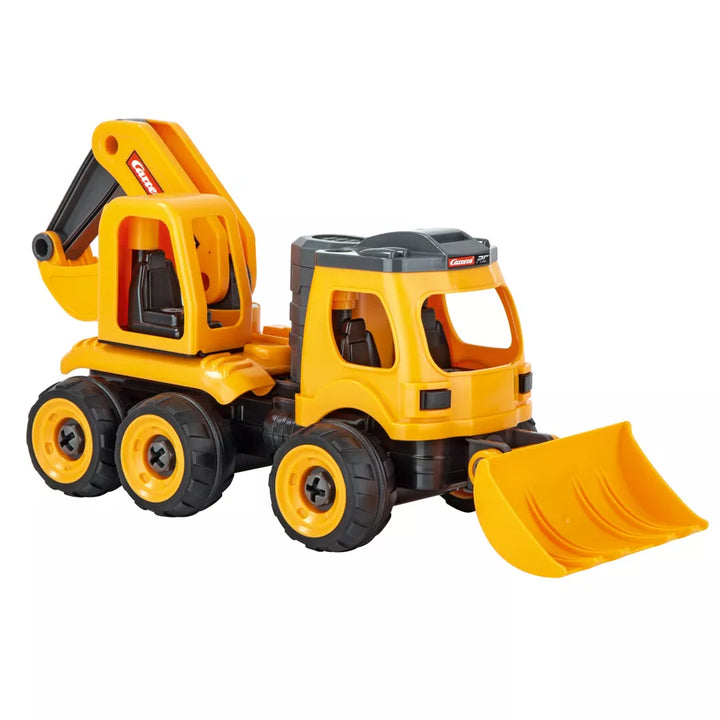 Carrera RC 1:18 First Backhoe Loader (Yellow)