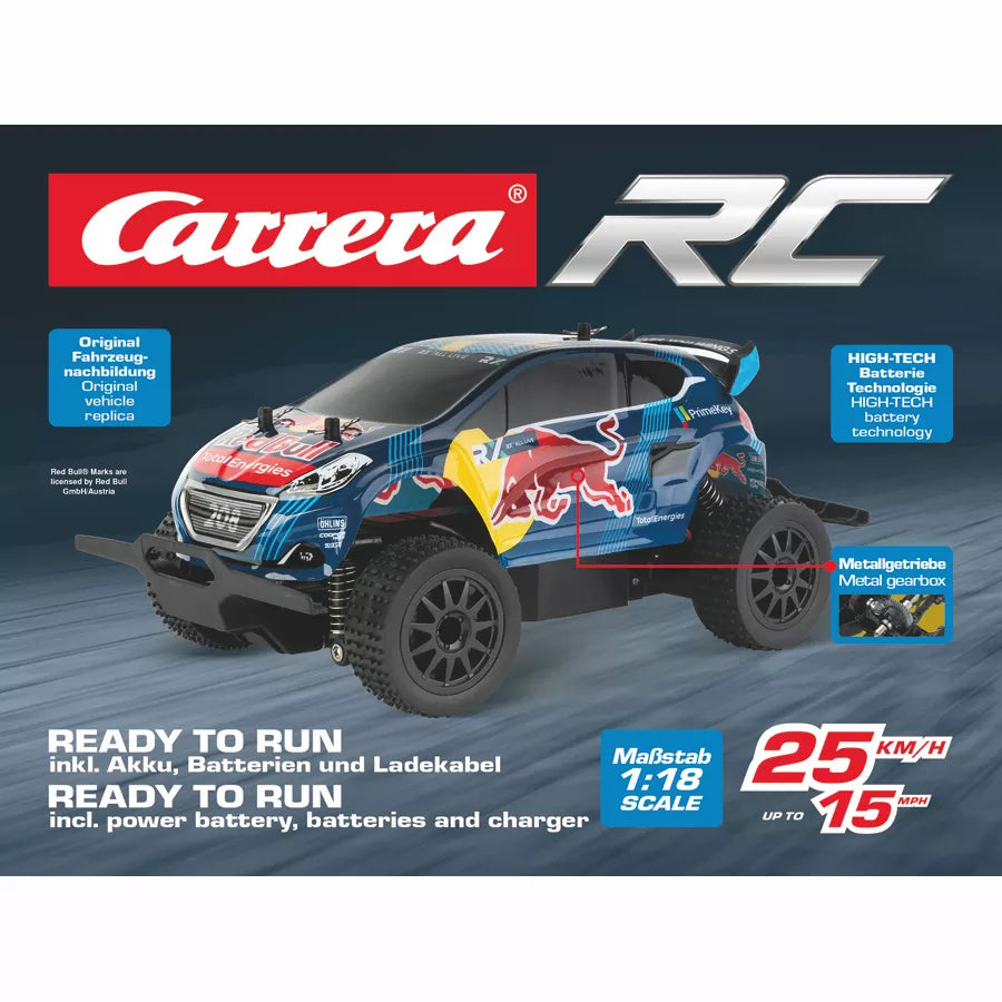 كاريرا Rc ريد بول بيجو WRX 208 رالي كروس كاريرا Rc ريد بول بيجو WRX 208 رالي كروس