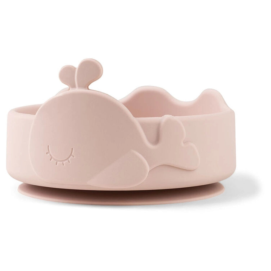 Done By Deer Silicone Stick & Stay Bowl & Baby Spoon Wally (Powder)