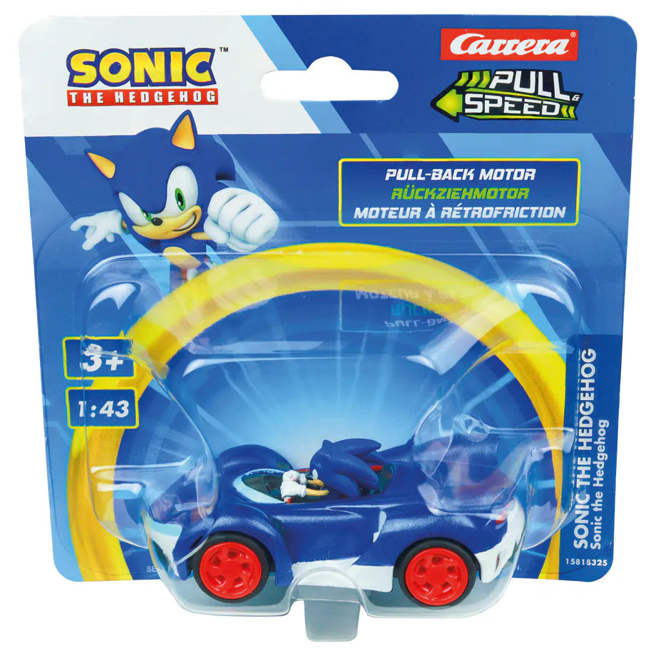 Carrera Pull N Speed Sonic The Hedgehog (Sonic Blister)