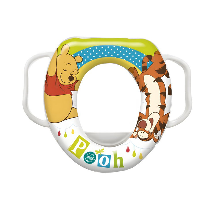 Keeeper Baby Winnie The Pooh Soft Toilet Seat (White)