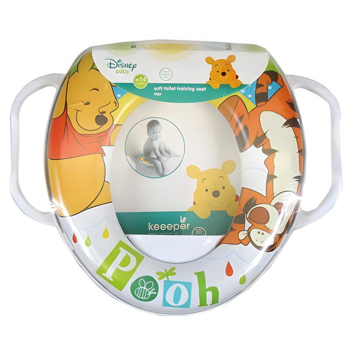 Keeeper Baby Winnie The Pooh Soft Toilet Seat (White)