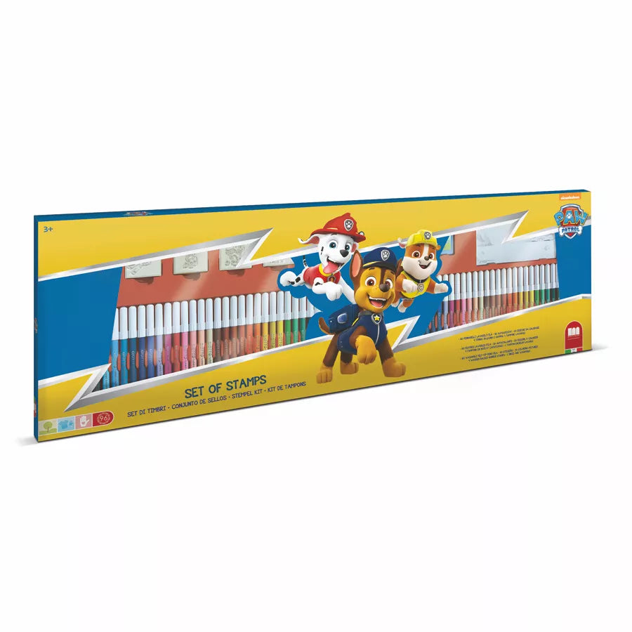 أقلام تلوين متعددة المطبوعات من Paw Patrol (عبوة من 119 قطعة) أقلام تلوين متعددة المطبوعات من Paw Patrol (عبوة من 119 قطعة)