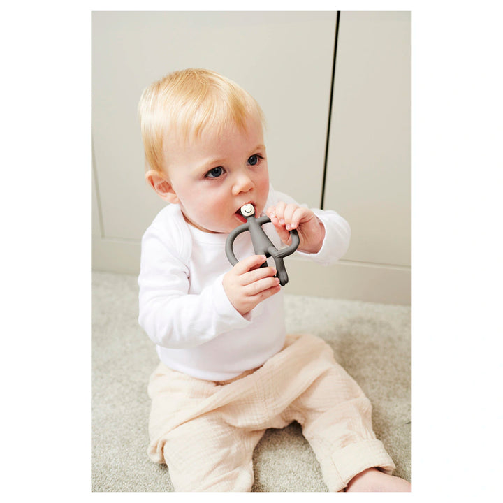 Matchstick Monkey Teething Toy (Grey)