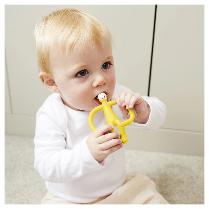 Matchstick Monkey Teething Toy (Yellow)