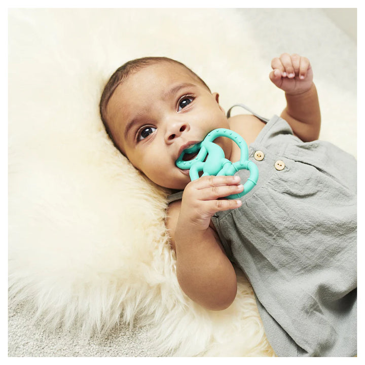 Matchstick Monkey Mini Monkey Teether (Green)