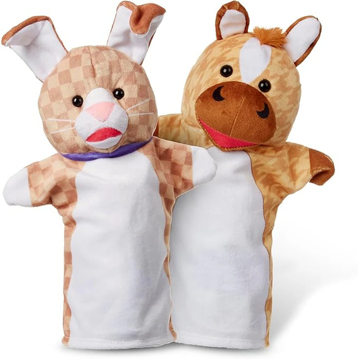 Melissa and Doug Pet Buddies Hand Puppets (6 Pc)
