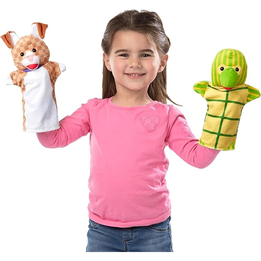 Melissa and Doug Pet Buddies Hand Puppets (6 Pc)
