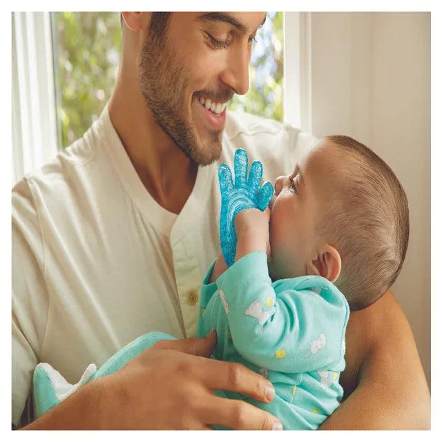 Munchkin Fun Ice Hand Chewy Teether (Blue) Munchkin Fun Ice Hand Chewy Teether (Blue)