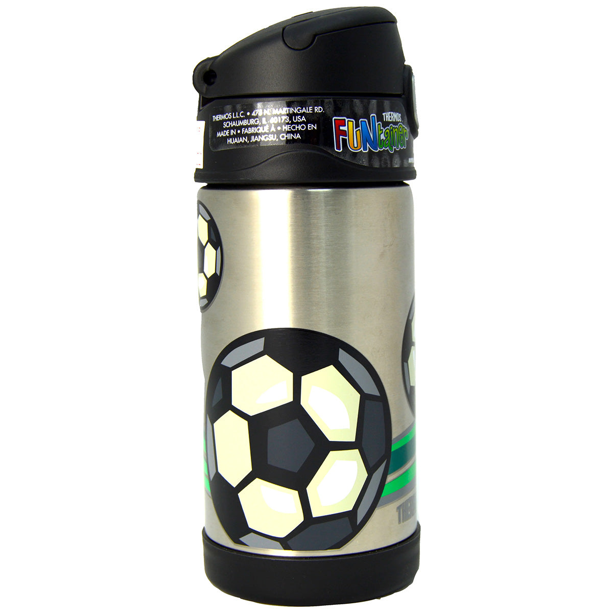 Thermos - Funtainer Stainless Steel Bottle - Foot Ball (355 ml)