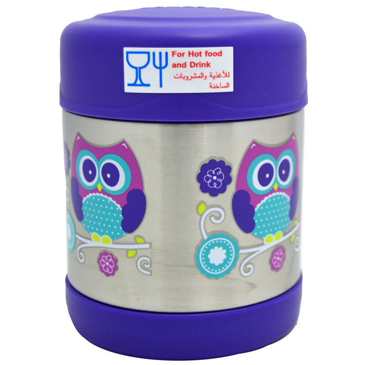 Thermos Funtainer Stainless Steel Food Jar - Owl 290 ml