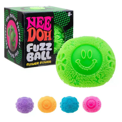 Schylling Fuzz Ball Teenie NeeDoh Multi-Pack