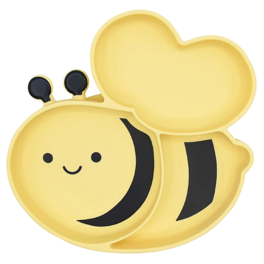 Melii Silicone Suction Plate Bee Design