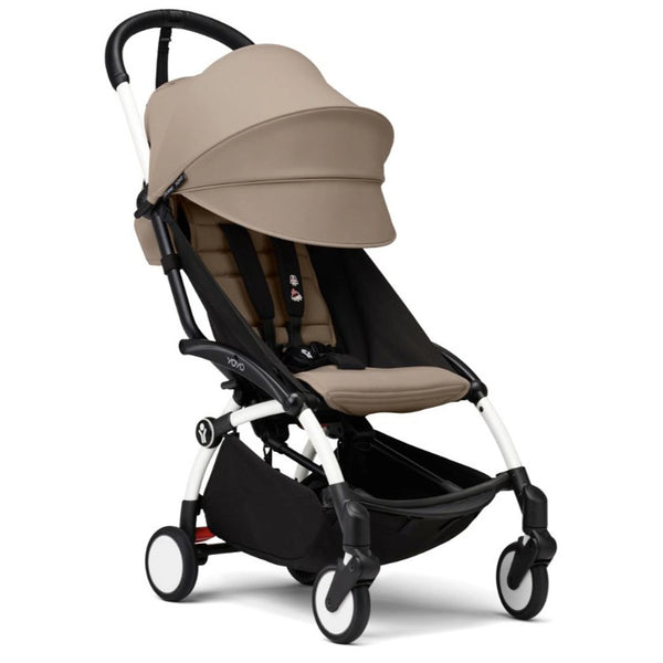 Stokke YOYO³ 6+ Stroller - White Frame with Color Pack 6+