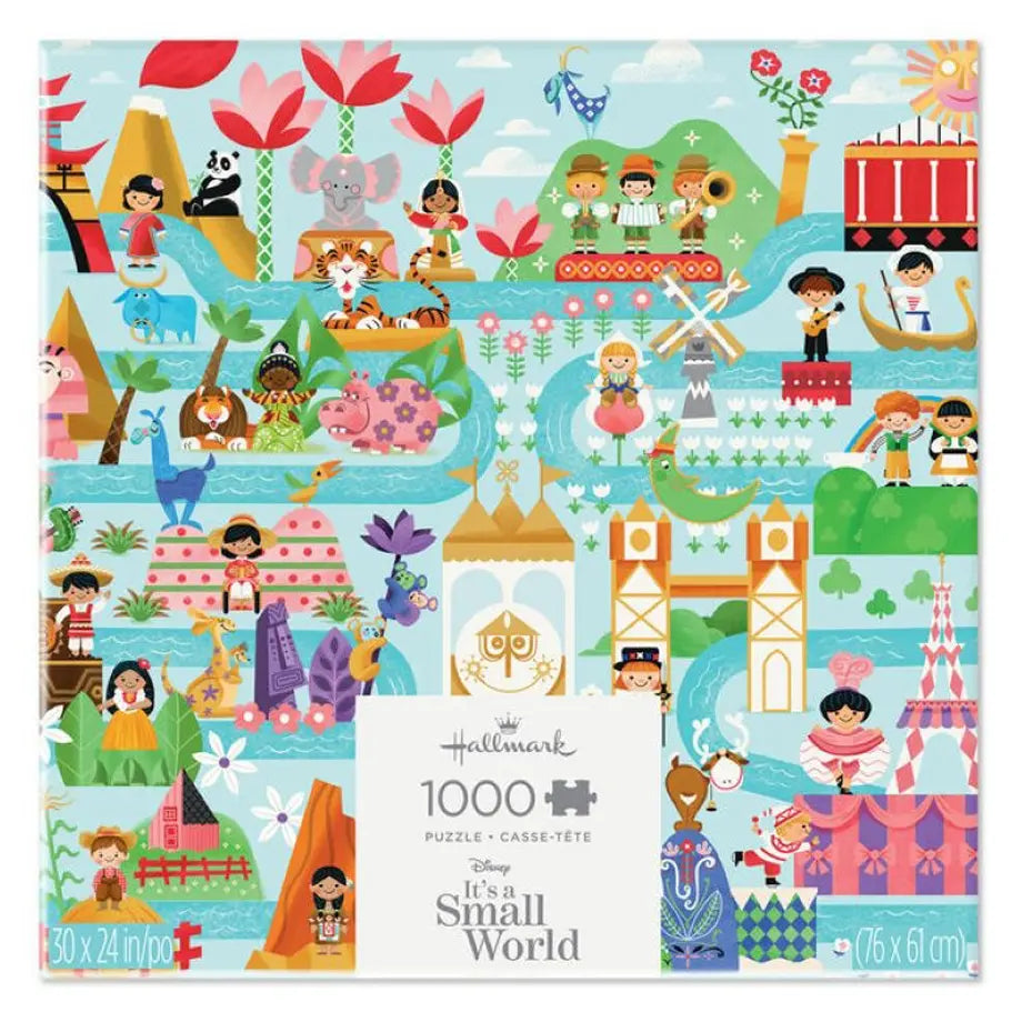 Hallmark Disney It’s a Small World Map 1000-Piece Jigsaw Puzzle