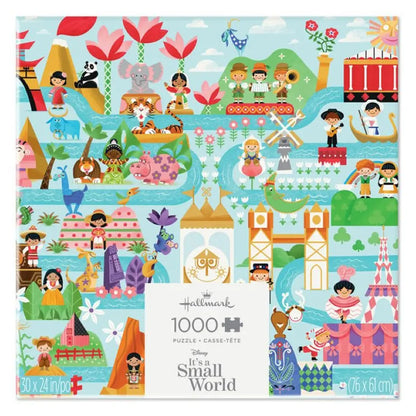 Hallmark Disney It’s a Small World Map 1000-Piece Jigsaw Puzzle