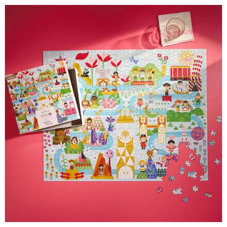 Hallmark Disney It’s a Small World Map 1000-Piece Jigsaw Puzzle