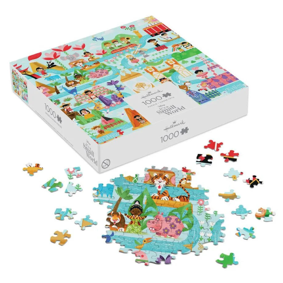 Hallmark Disney It’s a Small World Map 1000-Piece Jigsaw Puzzle
