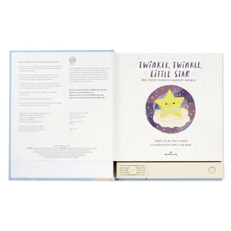 Hallmark Twinkle, Twinkle, Little Star Recordable Storybook
