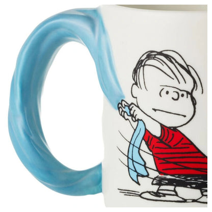 Hallmark Peanuts Linus and Snoopy Dimensional Blanket Mug  (17.5 oz)