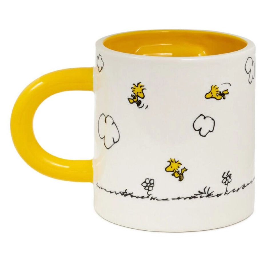 Hallmark Peanuts Snoopy Doghouse Sculpted Mug, (14.5 oz)