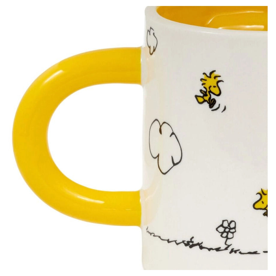 Hallmark Peanuts Snoopy Doghouse Sculpted Mug, (14.5 oz)