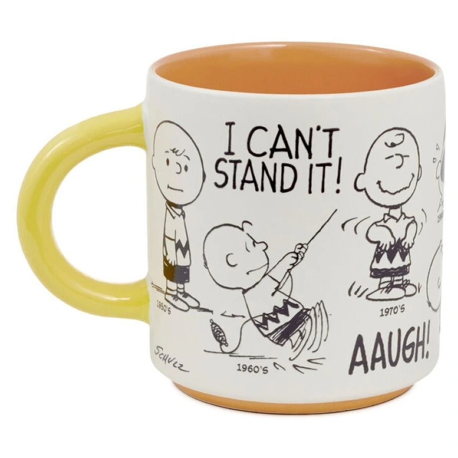Hallmark Peanuts 75th Anniversary Charlie Brown Mug (17.5 oz)