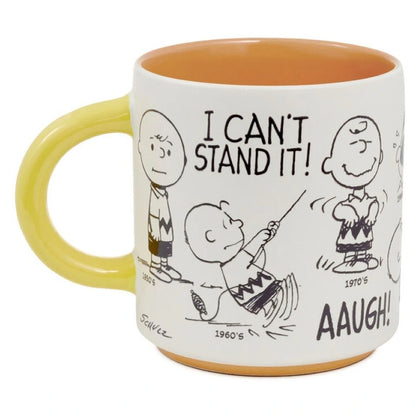 Hallmark Peanuts 75th Anniversary Charlie Brown Mug (17.5 oz)