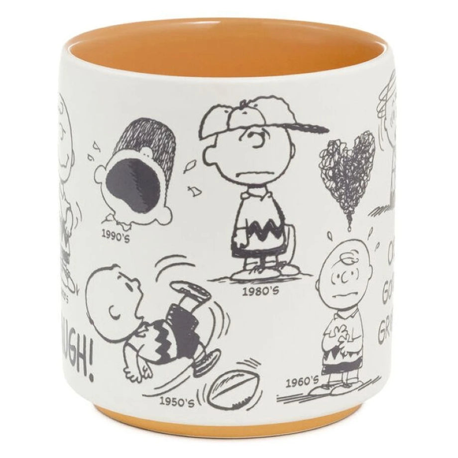 Hallmark Peanuts 75th Anniversary Charlie Brown Mug (17.5 oz)