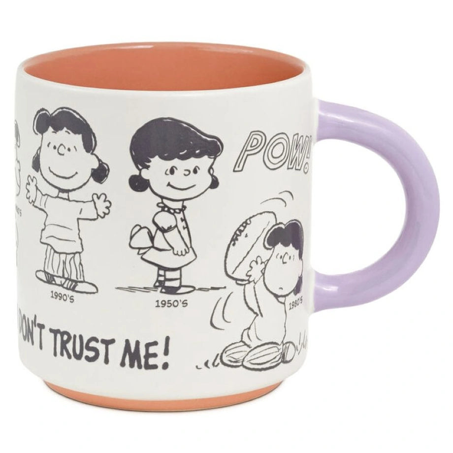 Hallmark Peanuts 75th Anniversary Lucy Mug  (17.5 oz)