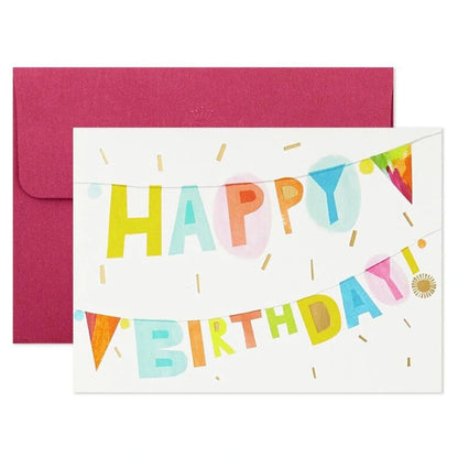 Hallmark Whimsical Designs Assorted Note Cards with Caddy (Pack of 30)