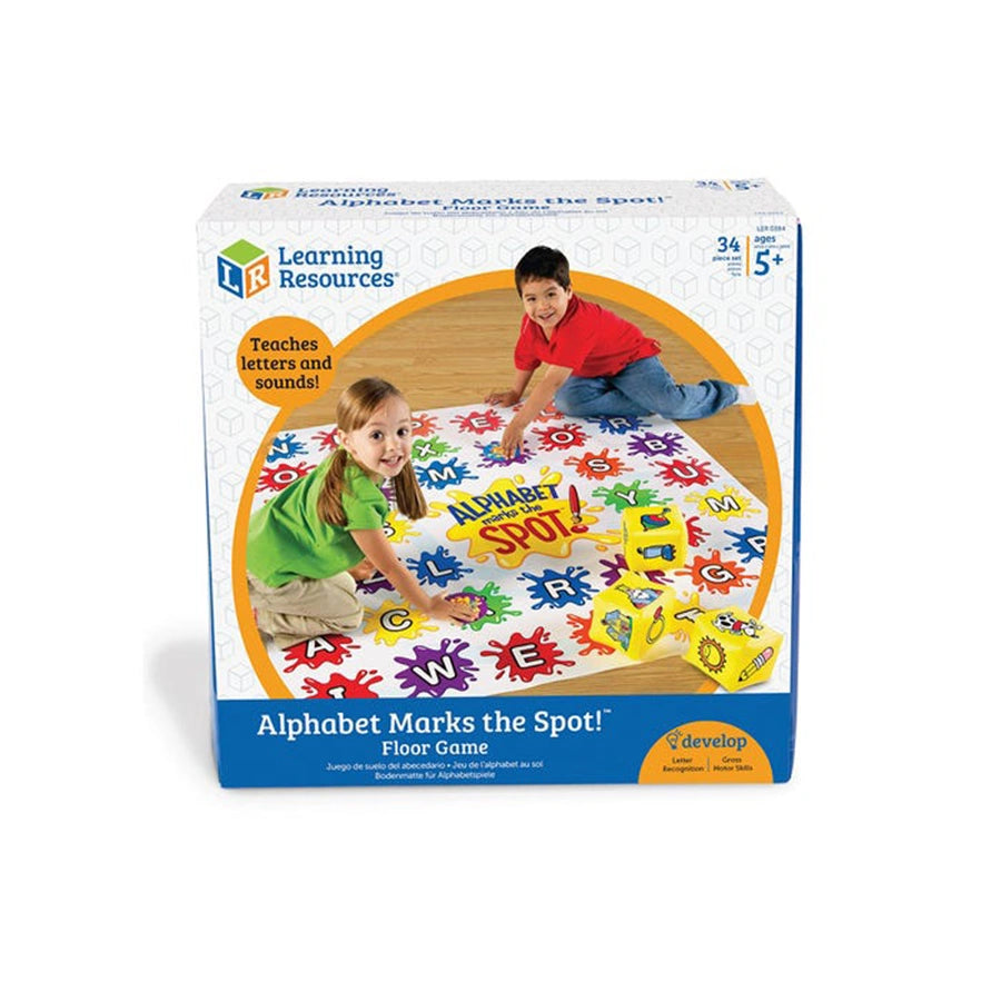 Learning Resources Alphabet Marks The Spot Floor Game Learning Resources Alphabet Marks The Spot Floor Game