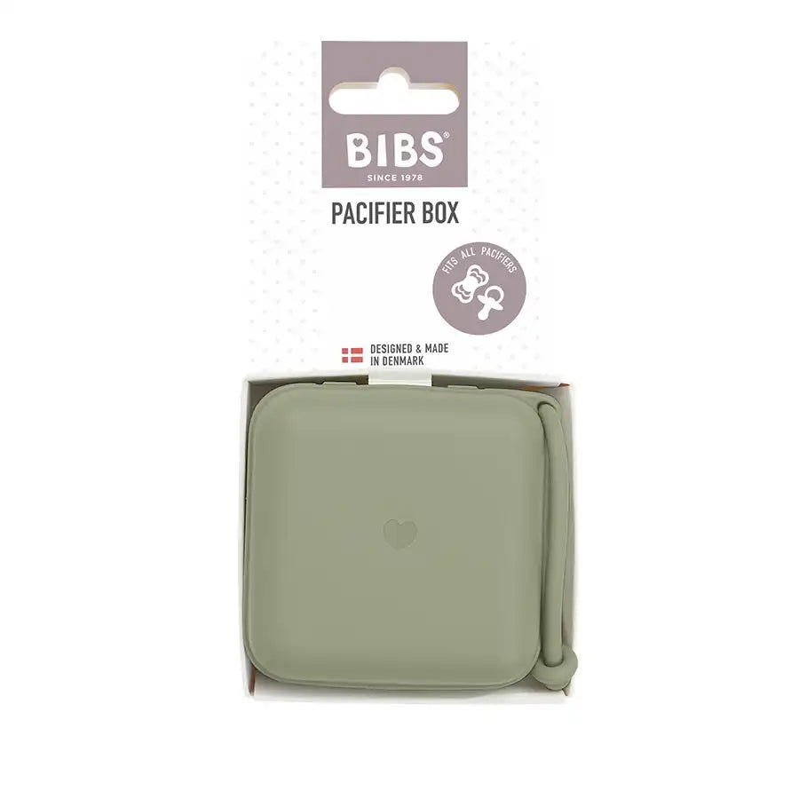 Bibs Pacifier Box (Sage)