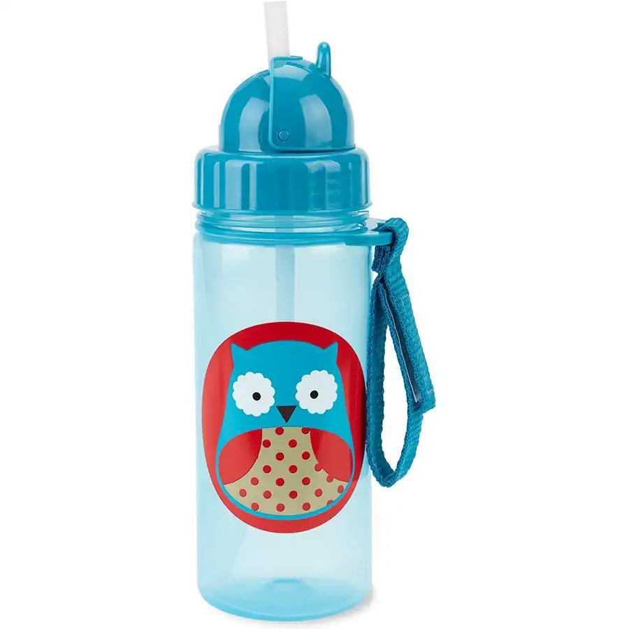 Skip Hop Zoo Straw Bottle (Owl)
