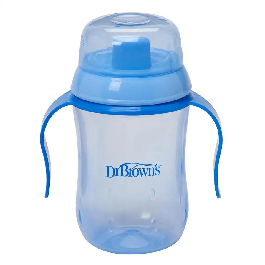 Dr Brown's Training Cup Hard Spout - 270ml (Blue)