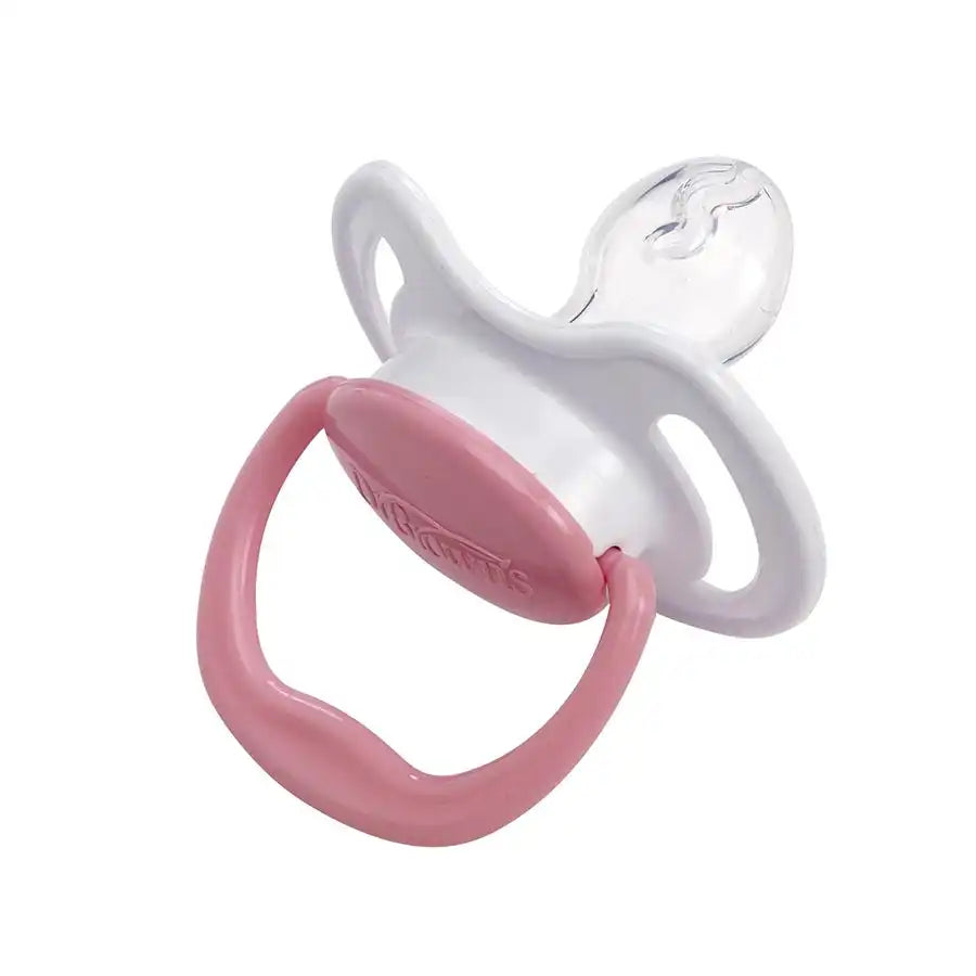 Dr Brown's PreVent Pacifer With Handle (Pink)