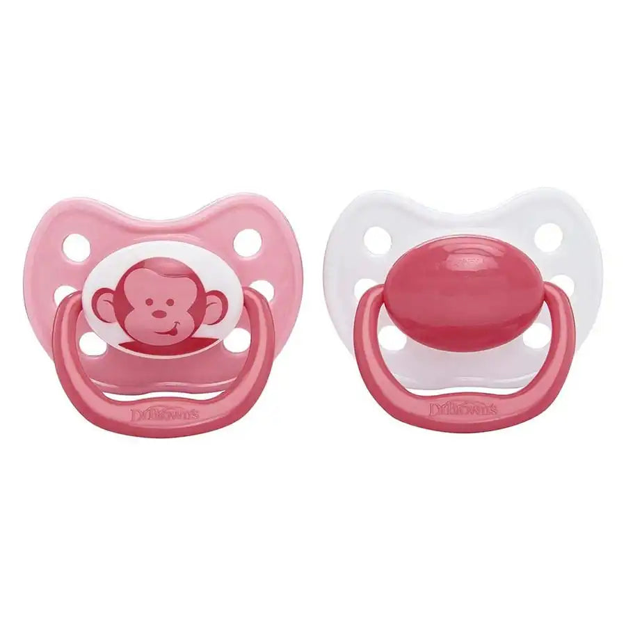 Dr. Brown's Ortho Pacifier - Stage 1 (Pink)