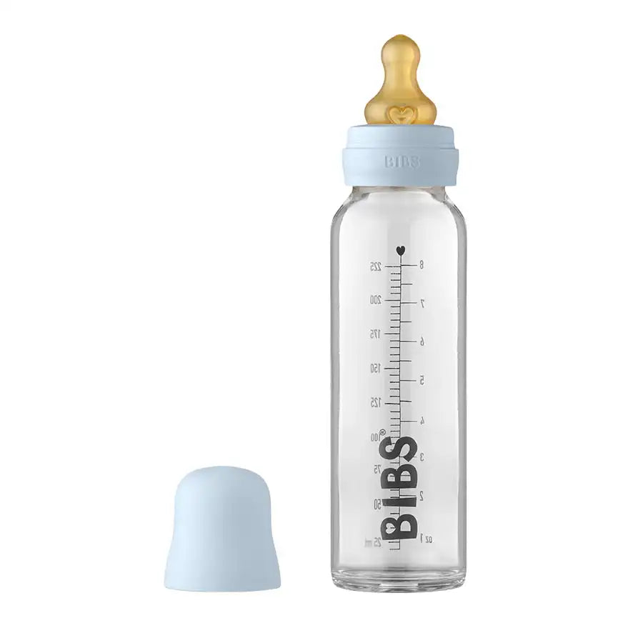 Bibs Baby Bottle 225ml (Baby Blue)
