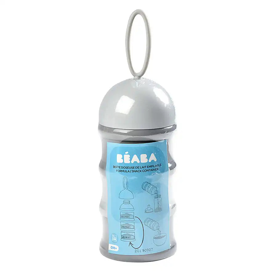 Beaba Stacked Formula Milk Container 270ml (Grey)