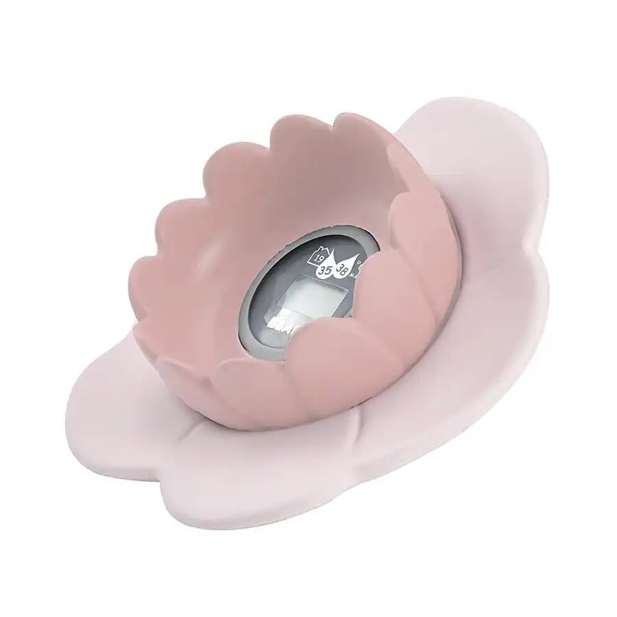 Beaba Lotus Multi-Functional Bath Thermometer (Old Pink) Beaba Lotus Multi-Functional Bath Thermometer (Old Pink)