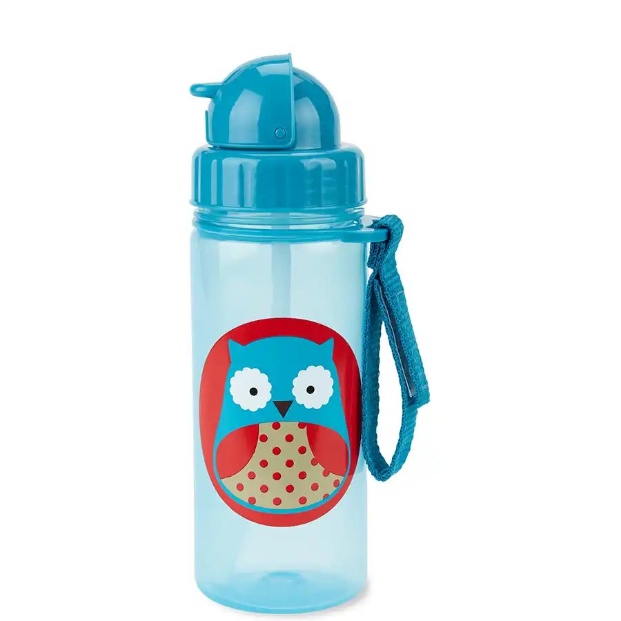 Skip Hop Zoo Straw Bottle (Owl)